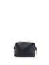 Prada 100% Leather Black Double Zip Camera Bag Vitello Phenix Medium One size - photo 4