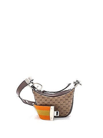 Gucci Attache Shoulder Bag Micro GG Coated Canvas Mini (view 1)