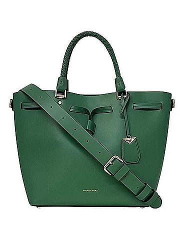 Michael Kors Michael Kors 2-way bag ec-24210 Green Blakely 30H8TZLM2L Leather MICHAEL KORS Tote Bag Shoulder (view 1)
