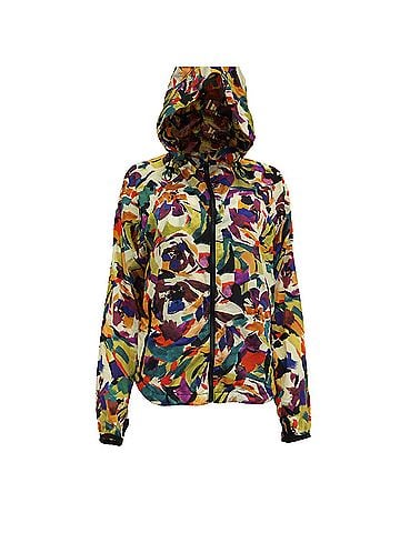 Kenzo Kenzo Abstract Print Windbreaker Jacket In Multicolor Nylon (view 1)