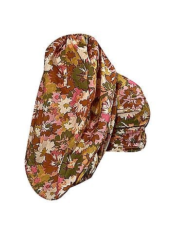 Zimmermann Zimmermann Violet Floral-Print Cropped Top in Multicolor Cotton (view 2)