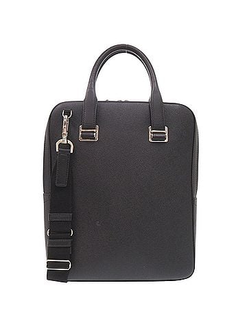 Dunhill Dunhill 2-Way Leather Black Shoulder Bag/Business Bag, Black, 1710 (view 2)