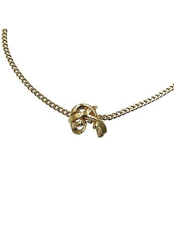 Saint Laurent Unused Saint Laurent Opium Monogram Twist Metal Gold Bracelet 1496 SAINT LAURENT (view 2)