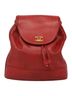 Chanel 100% Leather Solid Red Vintage Backpack Caviar Red Leather Backpack Bag One size - photo 1