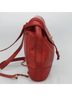 Chanel 100% Leather Solid Red Vintage Backpack Caviar Red Leather Backpack Bag One size - photo 2
