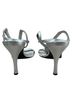 Stuart Weitzman Silver Heels Size 6 1/2 - photo 2