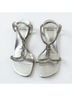 Stuart Weitzman Silver Heels Size 6 1/2 - photo 3