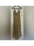 Mac Duggal 100% Polyester 100% Polyester Gold Cocktail Dress Size 8 - photo 4