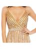 Mac Duggal 100% Polyester 100% Polyester Gold Cocktail Dress Size 8 - photo 3