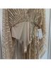 Mac Duggal 100% Polyester 100% Polyester Gold Cocktail Dress Size 8 - photo 9