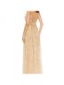 Mac Duggal 100% Polyester 100% Polyester Gold Cocktail Dress Size 8 - photo 2