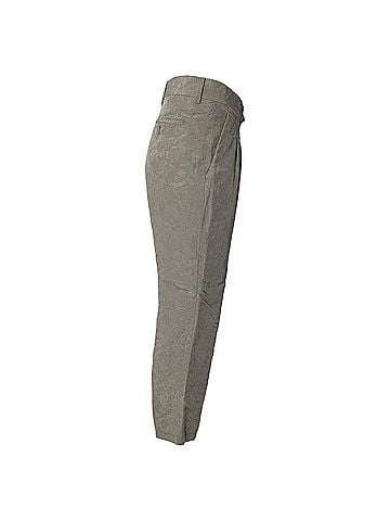 Giorgio Armani Giorgio Armani Cropped Pants in Grey Cotton (view 2)
