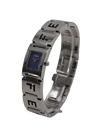 Fendi Fendi Olologi Women's Watch, 3150L Stainless Steel, Silver Quartz Movement, Analog Display, Blue Dial (view 2)