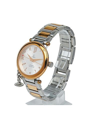 Vivienne Westwood Vivienne Westwood Orb Quartz Watch with Silver Dial and Stainless Steel Plated, Women's (view 2)