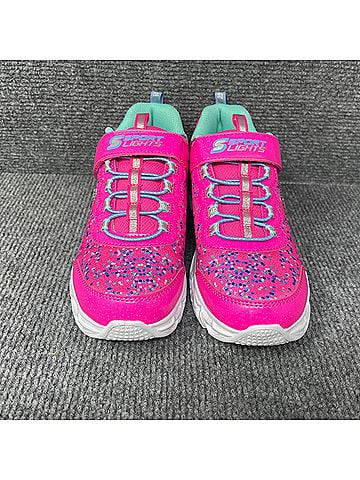 Skechers Sneaker Kids Nike Skechers Galaxy Lights Bright Cosmic F75-30 Pink Running Size 3 (view 2)