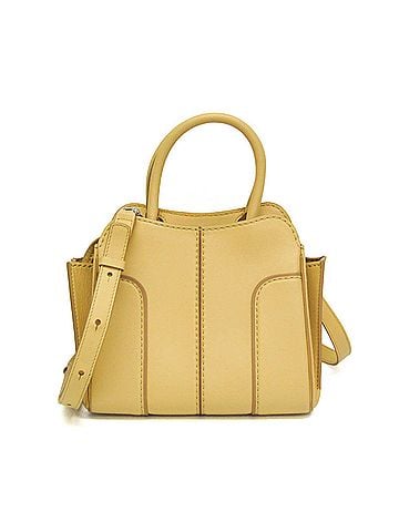 Tod's Tod's Sella Women's Leather Handbag,Shoulder Bag Yellow (view 1)
