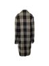 Acne 100% Wool Gray Acne Studios Check Coat in Grey Wool Size 16 - photo 3