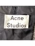 Acne 100% Wool Gray Acne Studios Check Coat in Grey Wool Size 16 - photo 5