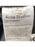 Acne 100% Wool Gray Acne Studios Check Coat in Grey Wool Size 16 - photo 6