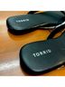 Torrid Solid Black Flip Flops Size 10 1/2 - photo 6
