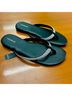 Torrid Solid Black Flip Flops Size 10 1/2 - photo 9