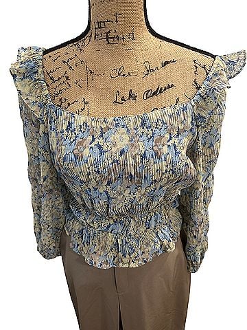 Astr Elva Top Long Sleeve Blouse (view 1)