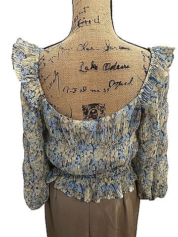 Astr Elva Top Long Sleeve Blouse (view 2)