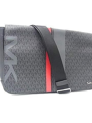 Michael Kors MICHAEL KORS Michael Kors Shoulder Bag Gray Red Men's MK Pattern (view 1)