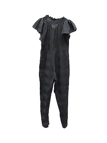 Rachel Comey Rachel Comey Belted Jumpsuit in Black Silk (view 2)