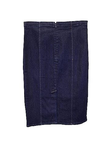 Ralph Lauren Polo Ralph Lauren Denim Pencil Skirt in Blue Cotton (view 2)
