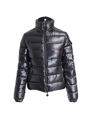 Moncler Moncler Padded Down Jacket in Black Nylon (view 1)