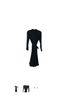 Equipment Solid Black Cocktail Dress Size XS - photo 6