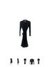 Equipment Solid Black Cocktail Dress Size XS - photo 2