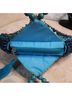 Vintage Couture 100% Other Blue Teal Clutch One size - photo 4