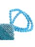 Vintage Couture 100% Other Blue Teal Clutch One size - photo 9