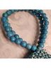 Vintage Couture 100% Other Blue Teal Clutch One size - photo 6