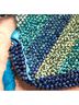 Vintage Couture 100% Other Blue Teal Clutch One size - photo 5