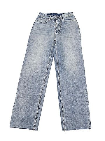 Ksubi Ksubi Brooklyn Jean Klub Jeans in Blue Cotton Deim (view 1)