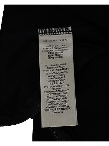 Burberry Burberry Contour Back Zip Pants in Viscose (view 2)