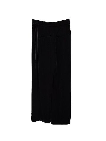 Iris & Ink Iris & Ink Straight Cut Tux Pants in Black Velvet (Pants only) (view 2)