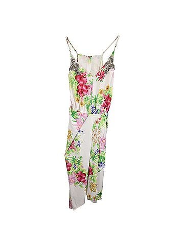 Dodo Bar Or Dodo Bar Or Embellished Valentina Crystal Dress in Floral Print Polyester (view 1)
