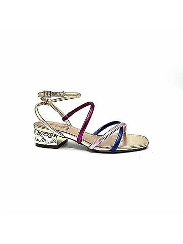 exe Katy Gold Multi Color Sandal (view 1)