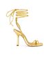 Schutz Gold Thea Heels Size 10 - photo 1