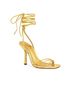 Schutz Gold Thea Heels Size 10 - photo 2