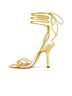Schutz Gold Thea Heels Size 10 - photo 4