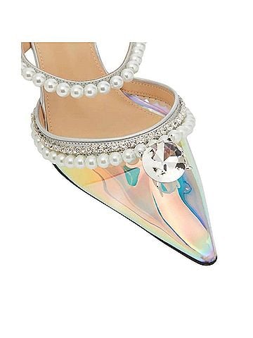 Mach & Mach Women's Pearl Pointed Toe Heels (view 2)