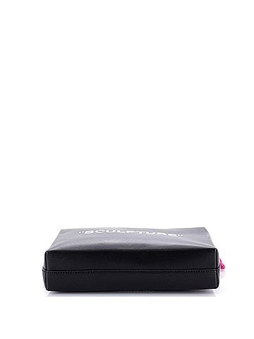 OFF-WHITE Block Pouch Shoulder Bag Printed Leather (view 2)
