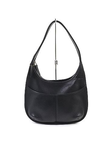 Coach Vintage Coach 9033 Ergo Old glove leather one-shoulder bag, semi-shoulder black, women's (view 1)