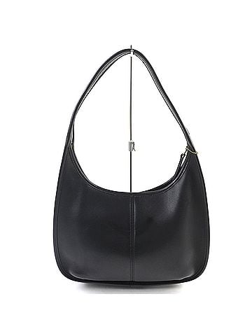 Coach Vintage Coach 9033 Ergo Old glove leather one-shoulder bag, semi-shoulder black, women's (view 2)