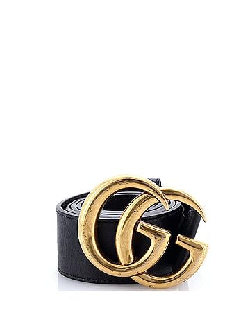 Gucci GG Marmont Belt Leather Wide (view 1)
